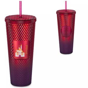 Disneyland Geometric Starbucks® Tumbler with Straw – Red NEW IN BOX